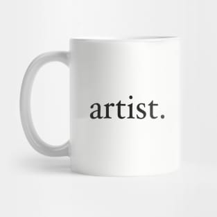 artist. Mug